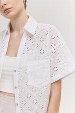 VALERINA EYELET SHIRT