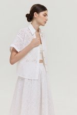 VALERINA EYELET SHIRT