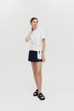 GINELLE SIDE KNOT TEE