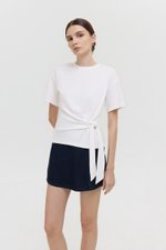 GINELLE SIDE KNOT TEE