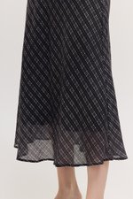MAVIS CHECKERED BIAS SKIRT