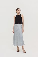 MAVIS CHECKERED BIAS SKIRT