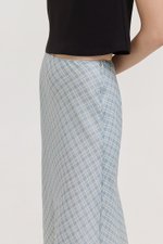 MAVIS CHECKERED BIAS SKIRT
