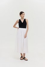 REISS EMBROIDERD FLARE MAXI SKIRT