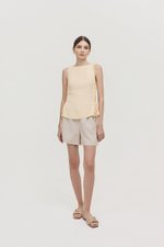 CIERRA SIDE TIE SLEEVELESS TOP