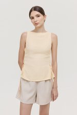 CIERRA SIDE TIE SLEEVELESS TOP