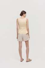 CIERRA SIDE TIE SLEEVELESS TOP