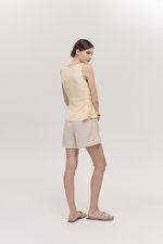 CIERRA SIDE TIE SLEEVELESS TOP