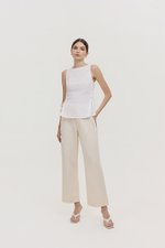 CIERRA SIDE TIE SLEEVELESS TOP