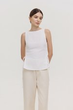 CIERRA SIDE TIE SLEEVELESS TOP