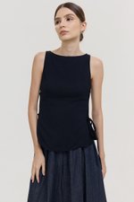 CIERRA SIDE TIE SLEEVELESS TOP