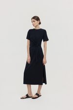KYRO TIE WAIST TEE DRESS