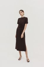 KYRO TIE WAIST TEE DRESS