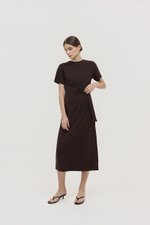 KYRO TIE WAIST TEE DRESS