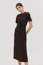 KYRO TIE WAIST TEE DRESS