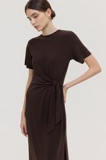KYRO TIE WAIST TEE DRESS