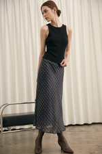 MAVIS CHECKERED BIAS SKIRT