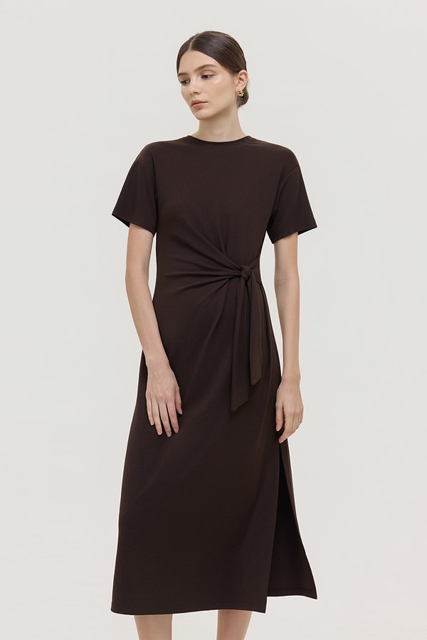 KYRO TIE WAIST TEE DRESS