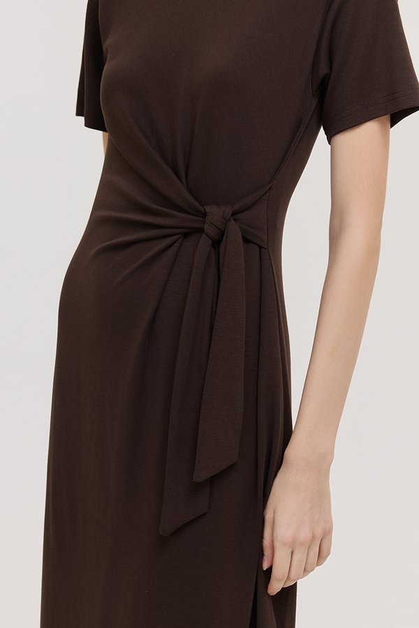 KYRO TIE WAIST TEE DRESS