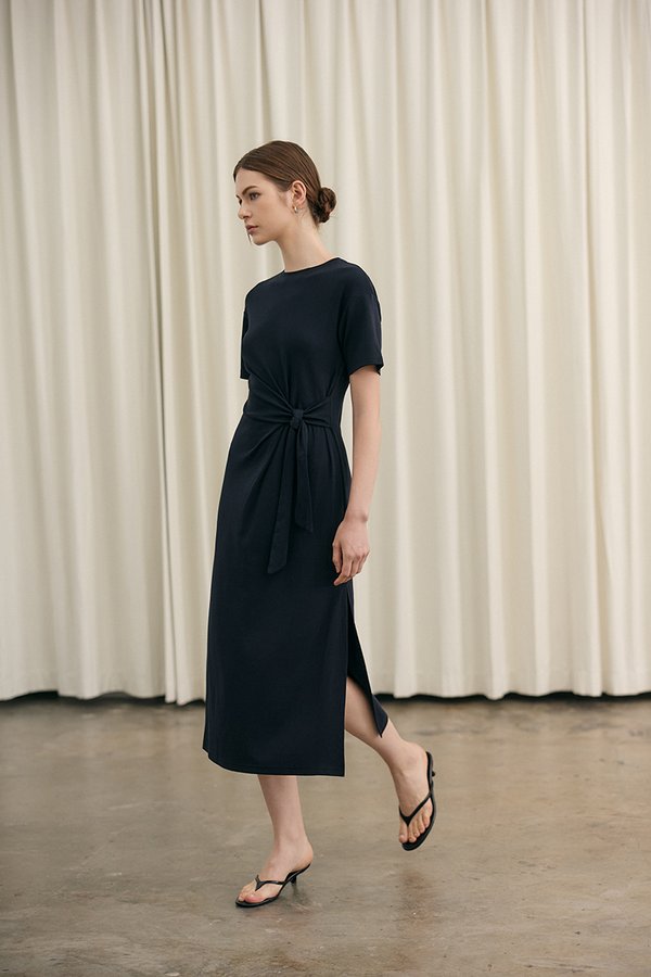 KYRO TIE WAIST TEE DRESS