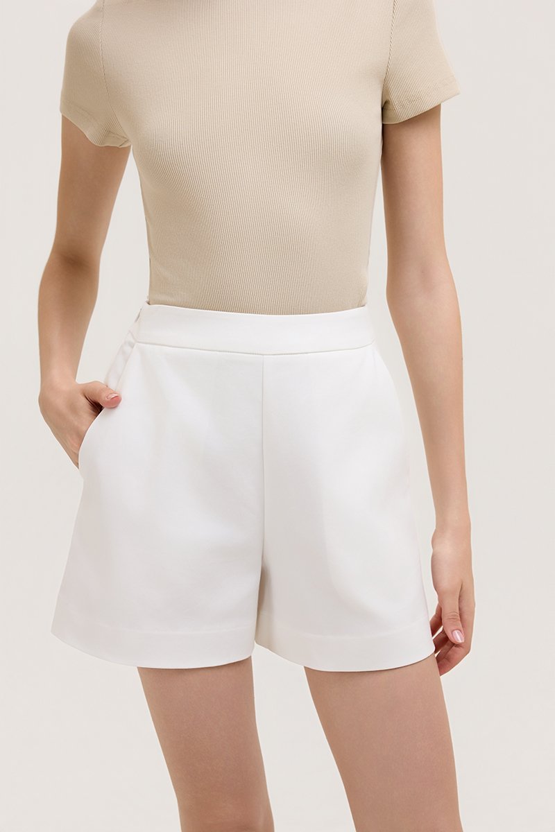 LYON HIGH WAISTED TAILORED SHORTS
