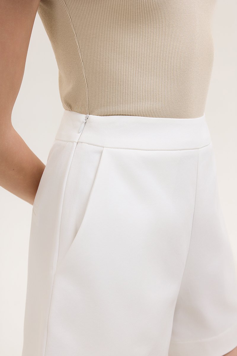 LYON HIGH WAISTED TAILORED SHORTS