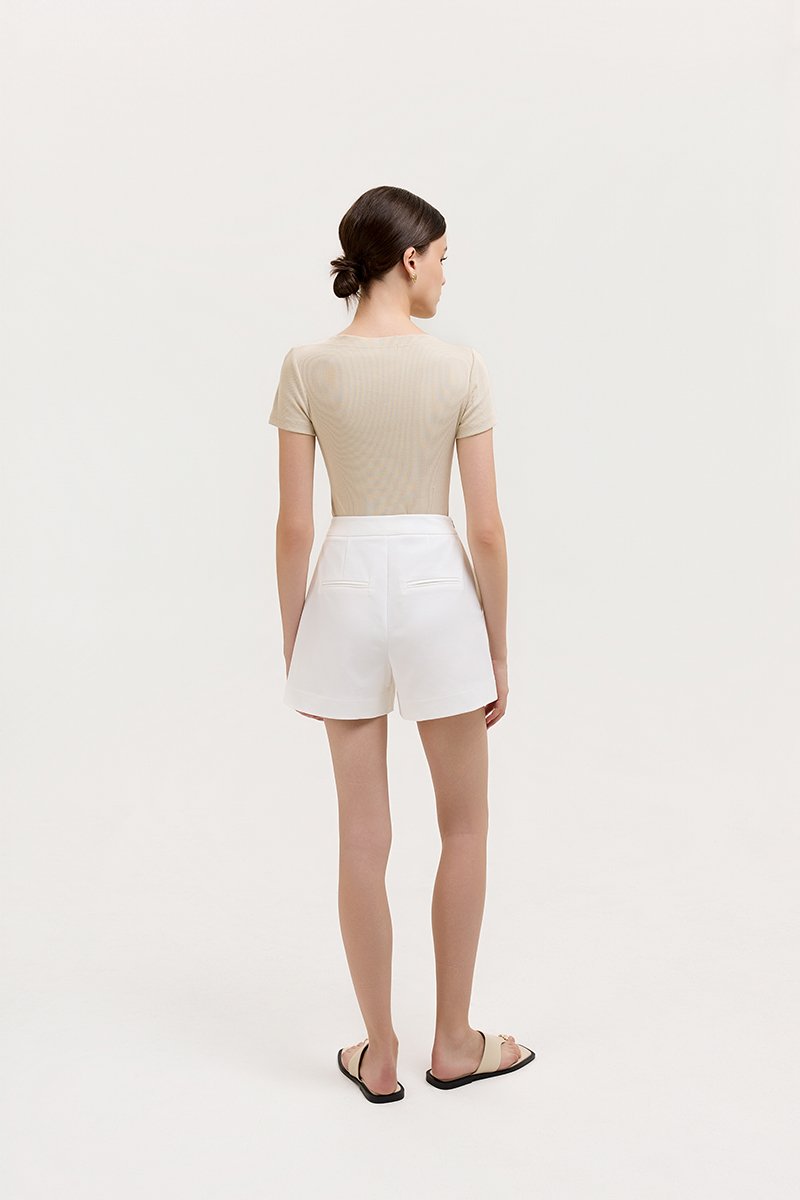 LYON HIGH WAISTED TAILORED SHORTS