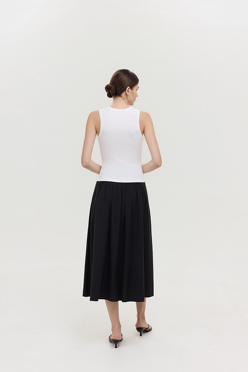 CLARRA MODAL BUTTONDOWN TANK