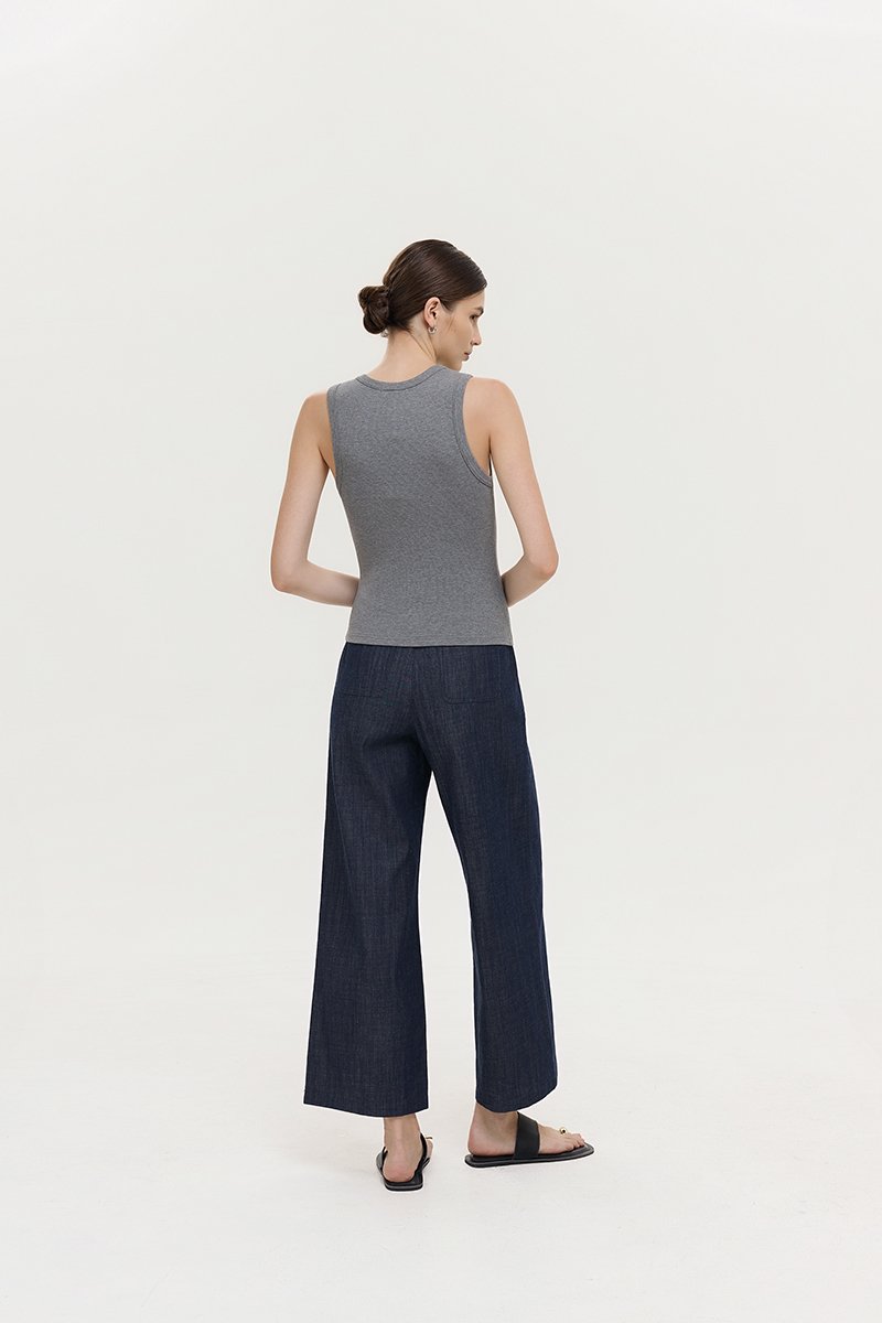 CLARRA MODAL BUTTONDOWN TANK