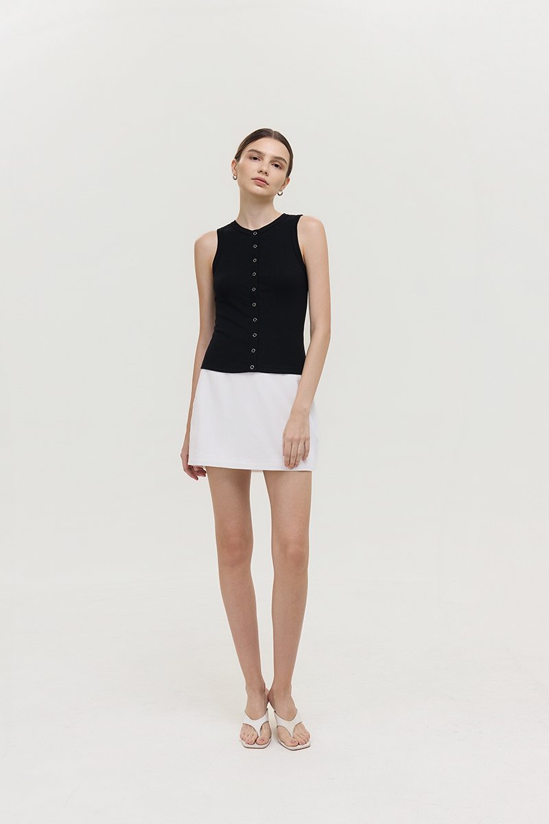 CLARRA MODAL BUTTONDOWN TANK