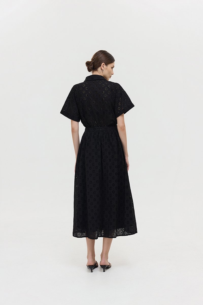 VALERINA EYELET SHIRT