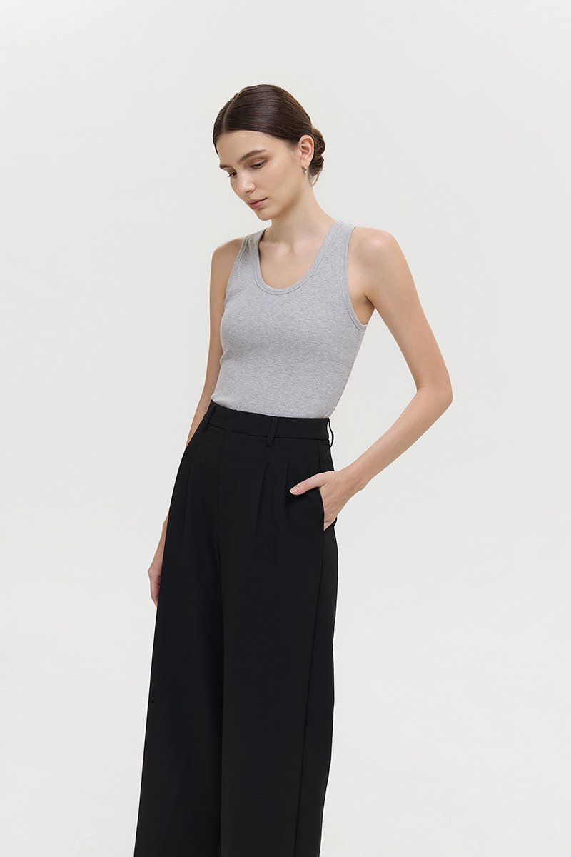 MATTHEW PLEATED TAILORED PANTS