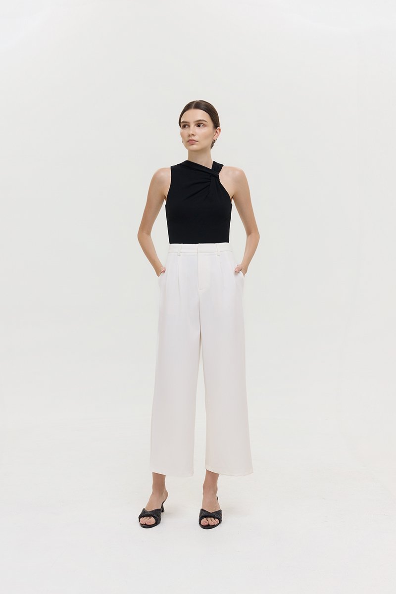 MATTHEW PLEATED TAILORED PANTS
