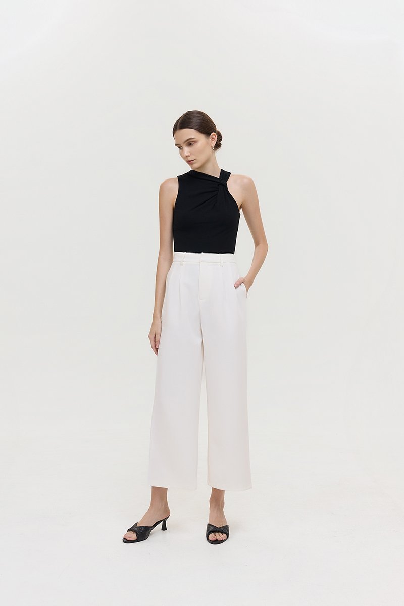 MATTHEW PLEATED TAILORED PANTS
