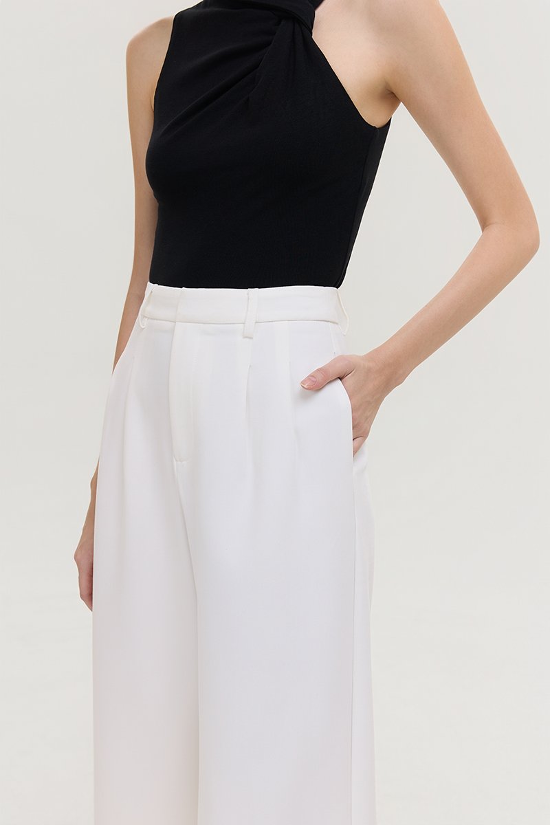MATTHEW PLEATED TAILORED PANTS