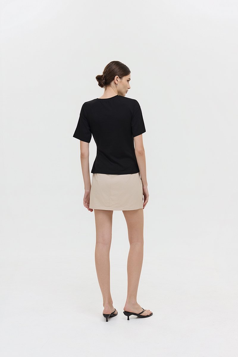 GINELLE SIDE KNOT TEE