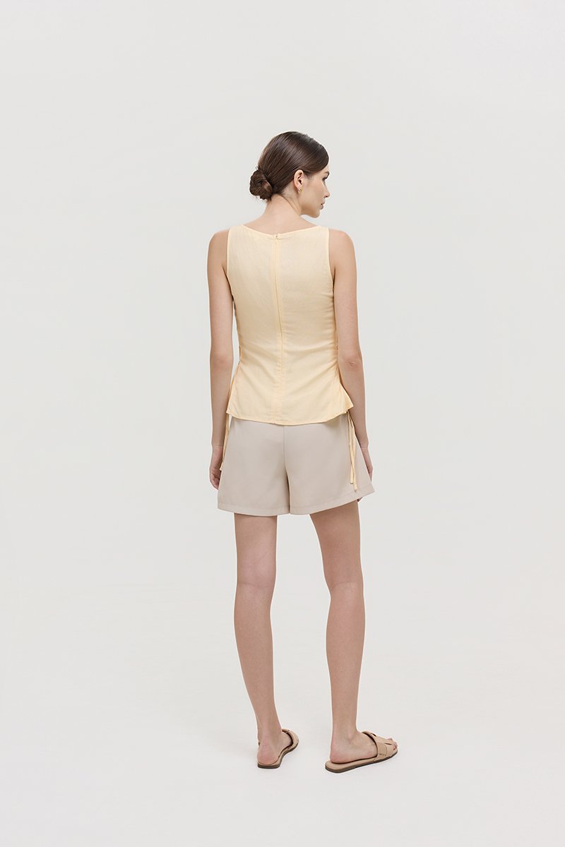 CIERRA SIDE TIE SLEEVELESS TOP