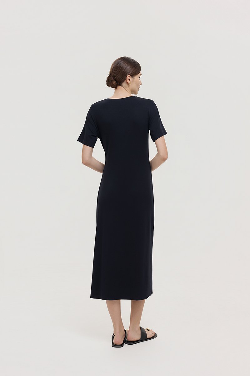KYRO TIE WAIST TEE DRESS