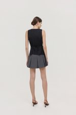 BENITA PIN STRIPED VEST TOP