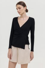 NESSA TIE WRAP TOP