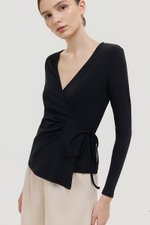 NESSA TIE WRAP TOP