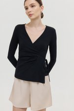 NESSA TIE WRAP TOP