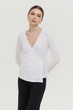 NESSA TIE WRAP TOP