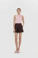 LYON HIGH WAISTED TAILORED SHORTS