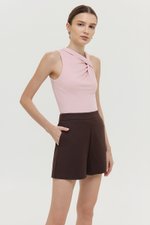LYON HIGH WAISTED TAILORED SHORTS
