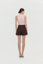 LYON HIGH WAISTED TAILORED SHORTS