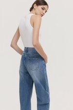 REN LOW RISE BARREL JEANS