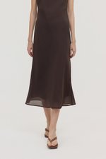ODESSA BIAS CUT MIDI DRESS