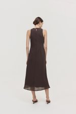 ODESSA BIAS CUT MIDI DRESS