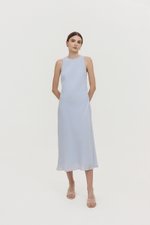 ODESSA BIAS CUT MIDI DRESS